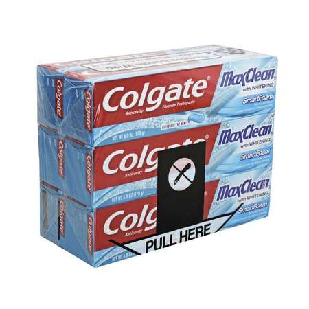Colgate Whitening Smart Foam Effervescent Mint Toothpaste 6 oz., PK24 176662